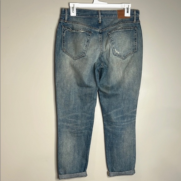 Able Blue Distressed Denim The Slouch Jeans 26 - Picture 8 of 11